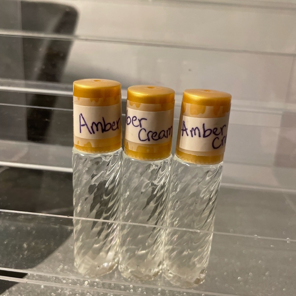 Amber Cream Perfume oils